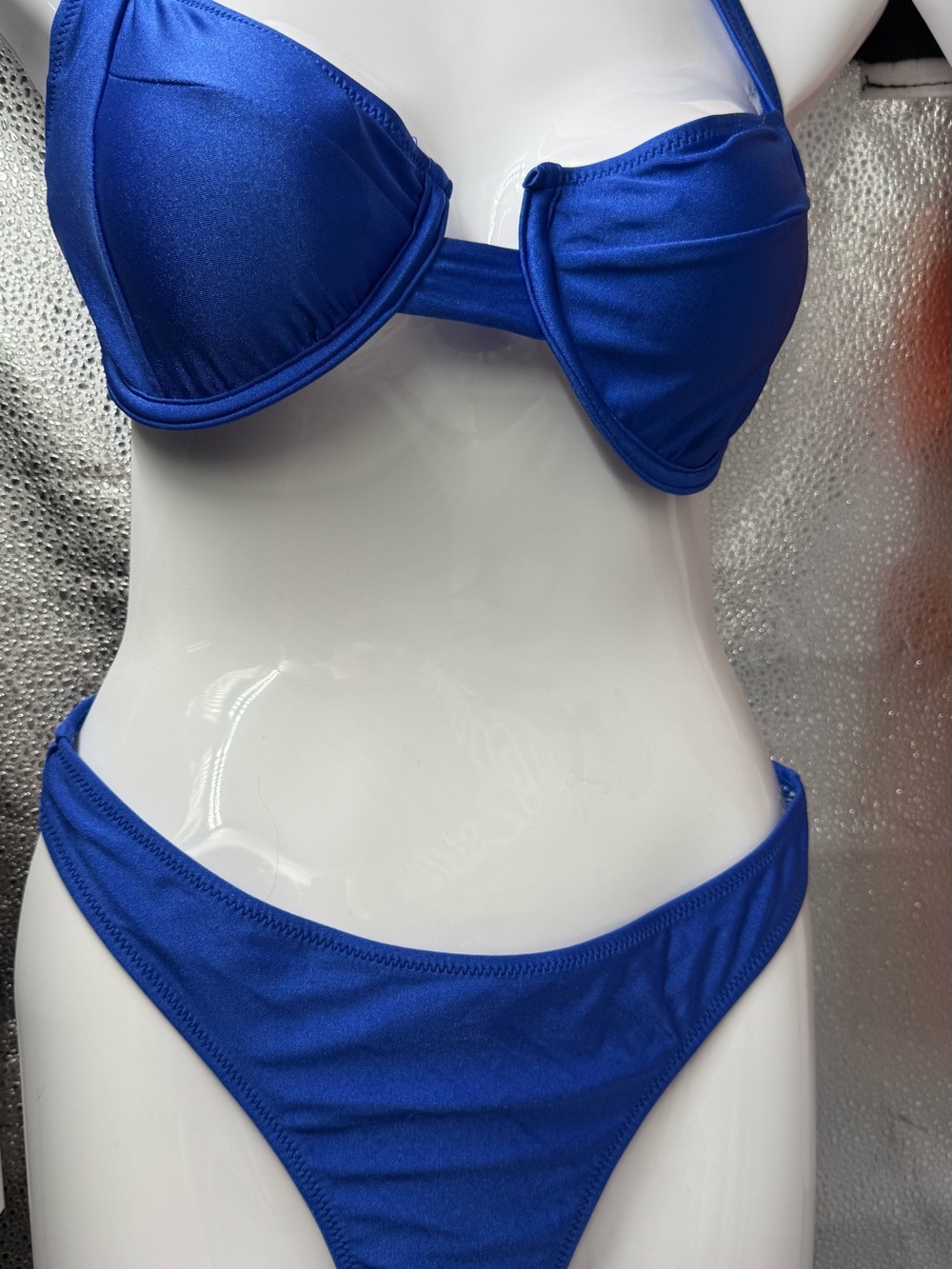 Cobalt Blue Swim suit bikini 2 piece  sexy
